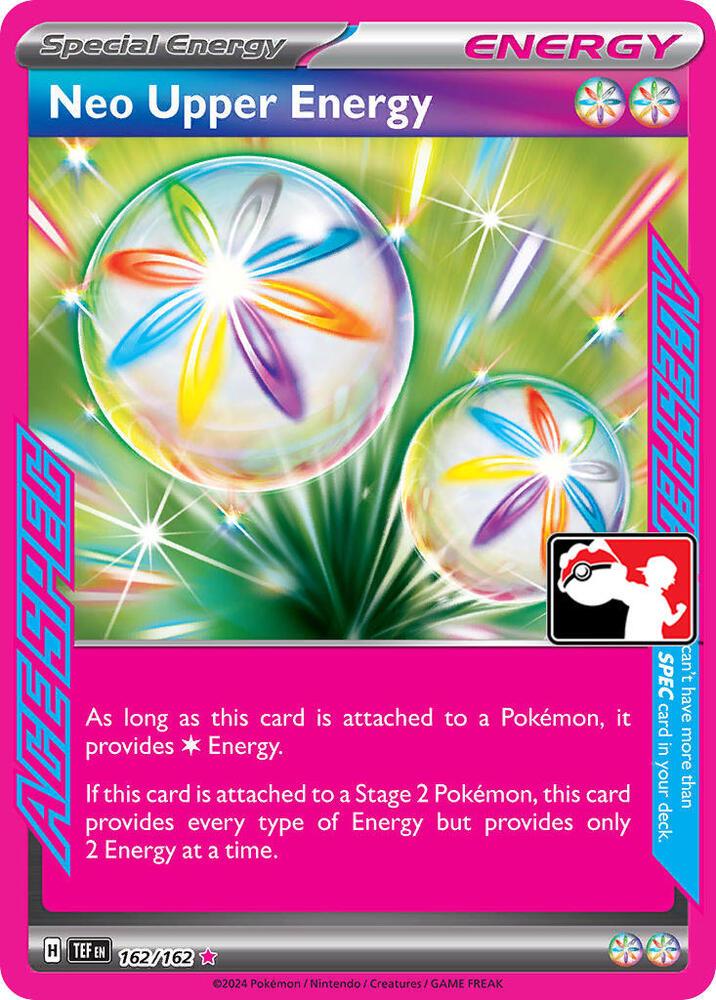 Temporal Forces Neo Upper Energy [Prize-Pack] Pokémon card